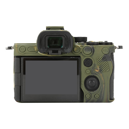 For Sony ILCE-7RM5 / Alpha 7R V Soft Silicone Protective Case (Camouflage) - Protective Case by buy2fix | Online Shopping UK | buy2fix