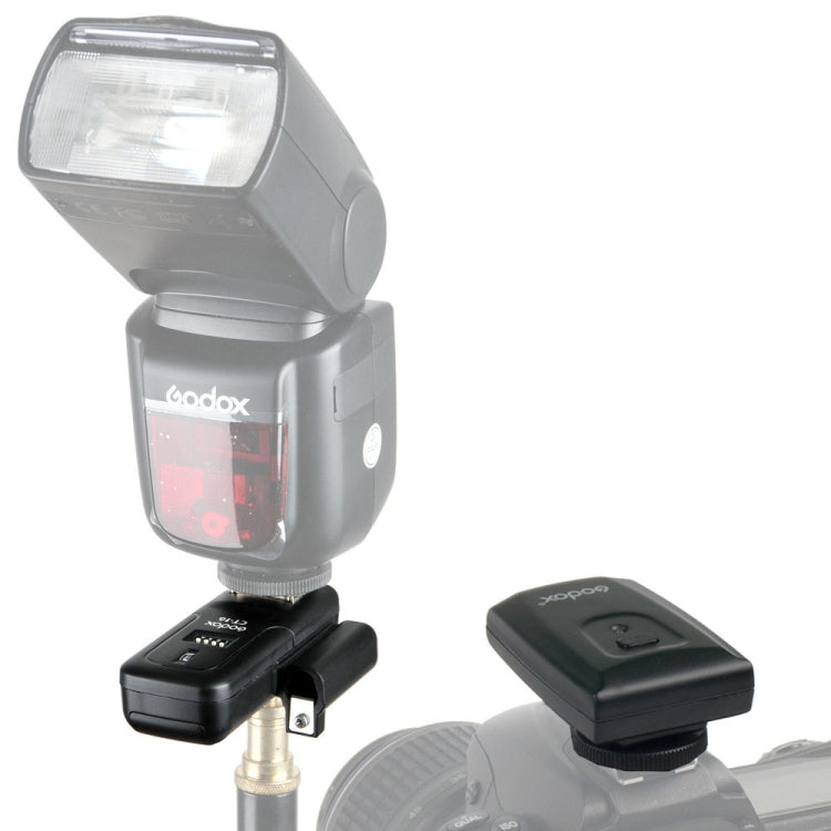 Godox CT-16 Flash Trigger Transmitter + Receiver Set (Black) - Wireless Flash Trigger by Godox | Online Shopping UK | buy2fix