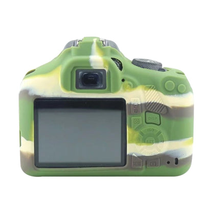 Soft Silicone Protective Case for Canon EOS 2000D (Camouflage) - Camera Accessories by buy2fix | Online Shopping UK | buy2fix