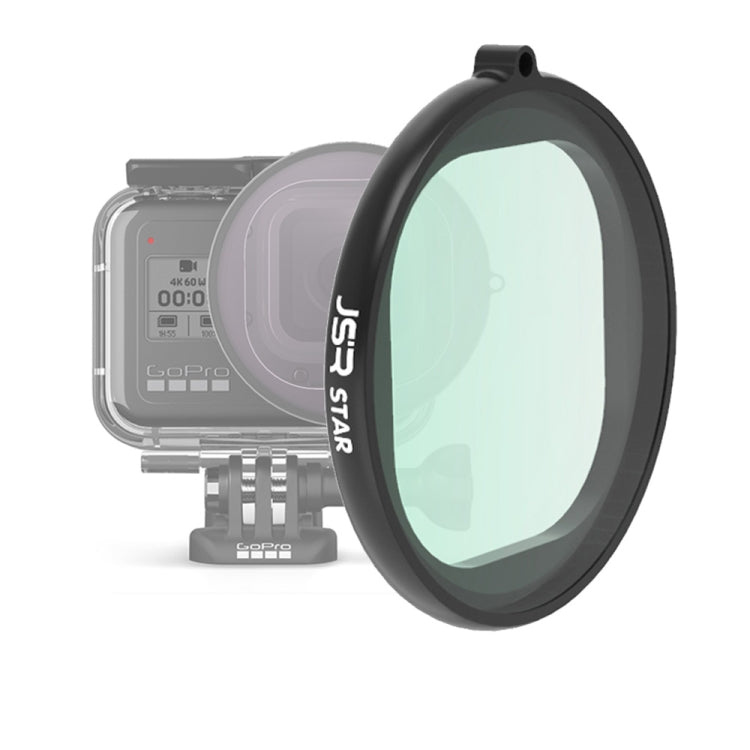 JSR Round Housing Star Effect Lens Filter for GoPro HERO8 Black - DJI & GoPro Accessories by JSR | Online Shopping UK | buy2fix