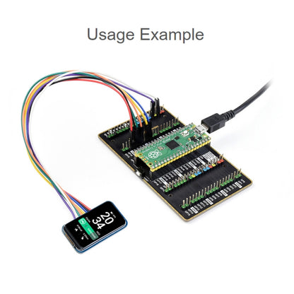 WAVESHARE 1.47 inch LCD Display Module, Rounded Corners, 172 x 320 Resolution, SPI Interface - Consumer Electronics by VONETS | Online Shopping UK | buy2fix