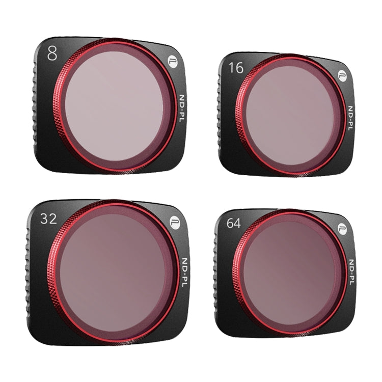 PGYTECH P-16B-063 4 in 1 NDPL8+NDPL16+NDPL32+NDPL64 Lens Filter Kits for DJI Air 2S - Lens Filter by PGYTECH | Online Shopping UK | buy2fix