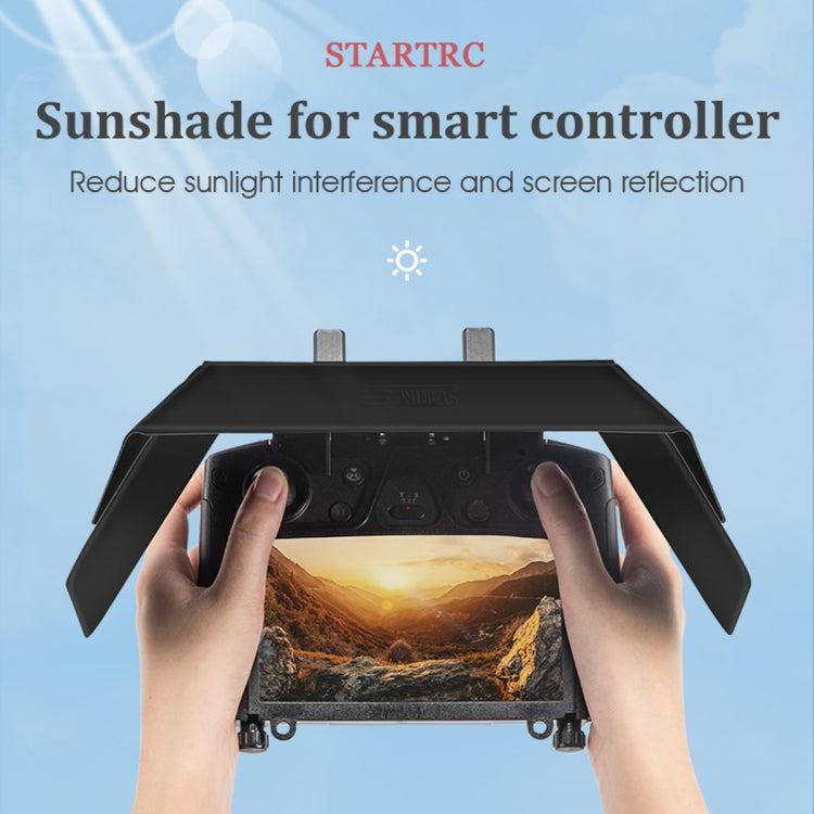 STARTRC Foldable Controller Sunshade with Screen Bracket for DJI Mavic 2 / Mavic Air 2 / Air 2S / Mini 2(Black) - DJI & GoPro Accessories by STARTRC | Online Shopping UK | buy2fix