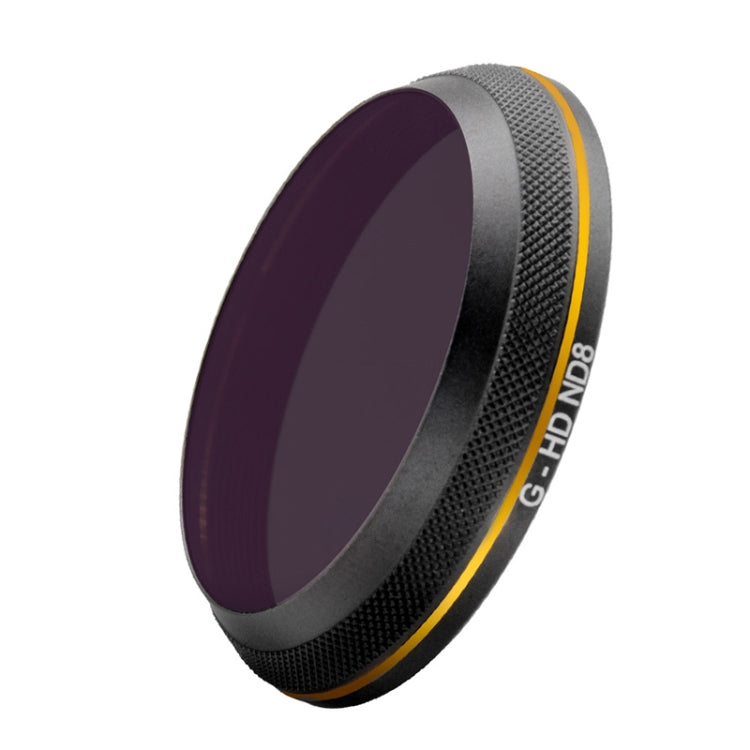 PGYTECH X4S-HD ND8 Gold-edge Lens Filter for DJI Inspire 2 / X4S Gimbal Camera Drone Accessories - Lens Hood by PGYTECH | Online Shopping UK | buy2fix