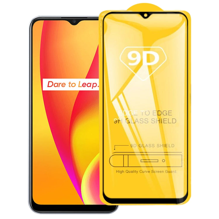 For OPPO Realme C15 9D Full Glue Full Screen Tempered Glass Film - Realme Tempered Glass by imak | Online Shopping UK | buy2fix