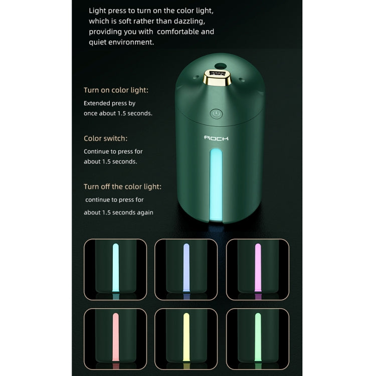 ROCK Household Office Car Elephant Shape Mute Humidifier(Green) - Home & Garden by ROCK | Online Shopping UK | buy2fix