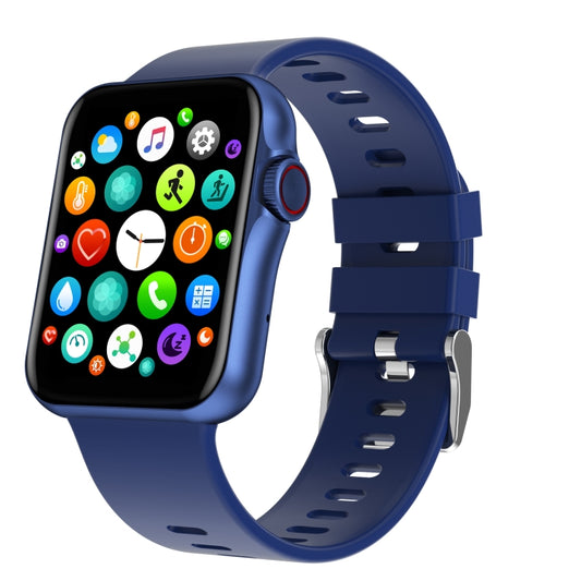 D06 1.6 inch IPS Color Screen IP67 Waterproof Smart Watch, Support Sport Monitoring / Sleep Monitoring / Heart Rate Monitoring(Blue) - Smart Wear by buy2fix | Online Shopping UK | buy2fix