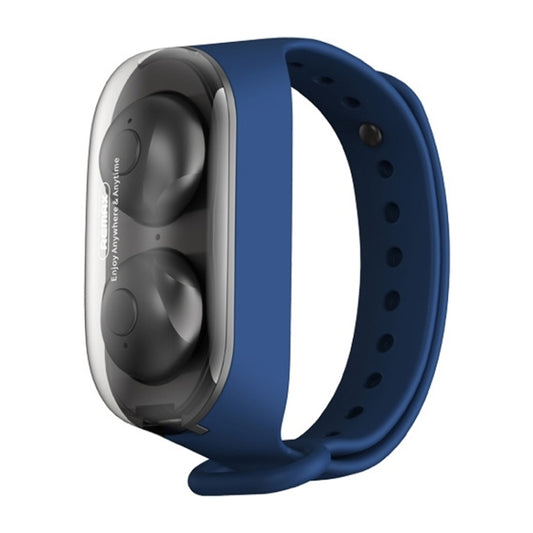 Remax TWS-15 Bluetooth 5.0 Portable Wristband Style True Wireless Stereo Earphone(Blue) - TWS Earphone by REMAX | Online Shopping UK | buy2fix