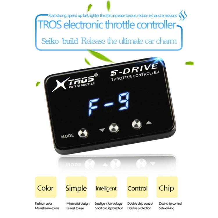 For Audi A2 2000-2005 TROS KS-5Drive Potent Booster Electronic Throttle Controller - In Car by TROS | Online Shopping UK | buy2fix