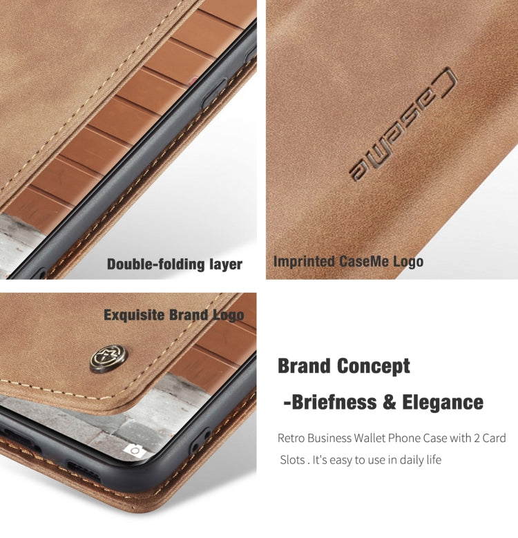 For Xiaomi Mi 11 CaseMe 013 Multifunctional Horizontal Flip Leather Case with Holder & Card Slot & Wallet(Brown) - Xiaomi Cases by CaseMe | Online Shopping UK | buy2fix