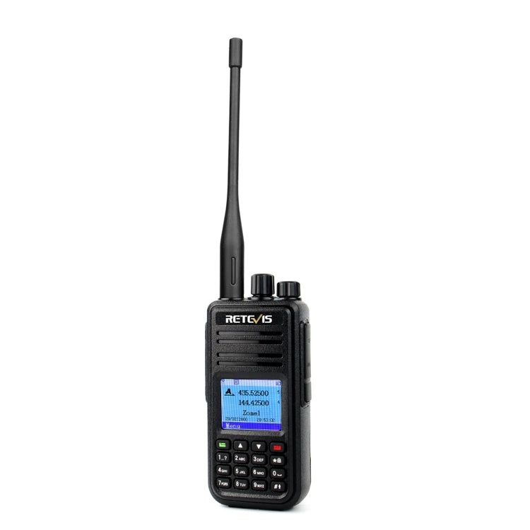 RETEVIS RT3S 136-174MHz + 400-480MHz 3000CH Handheld DMR Digital Two Way Radio Walkie Talkie, GPS Version - Handheld Walkie Talkie by RETEVIS | Online Shopping UK | buy2fix