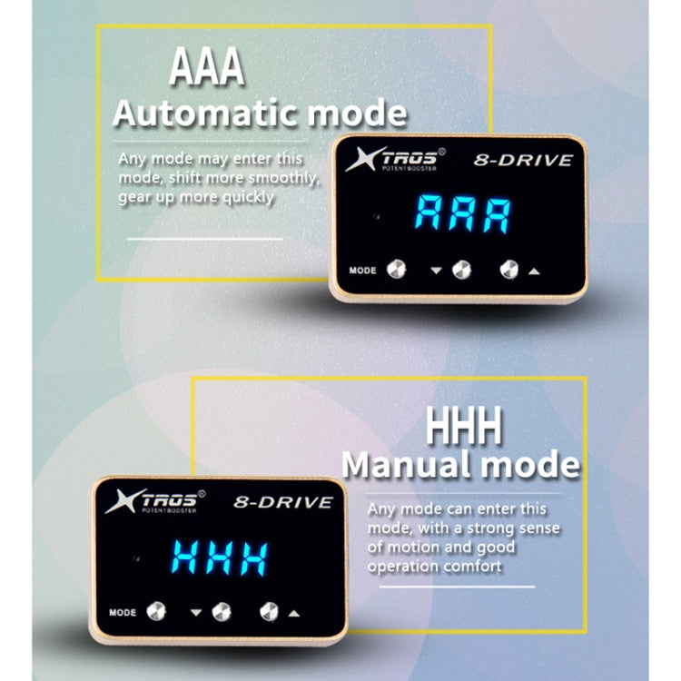 For Honda Accord 2008-2012 TROS 8-Drive Potent Booster Electronic Throttle Controller Speed Booster - In Car by TROS | Online Shopping UK | buy2fix