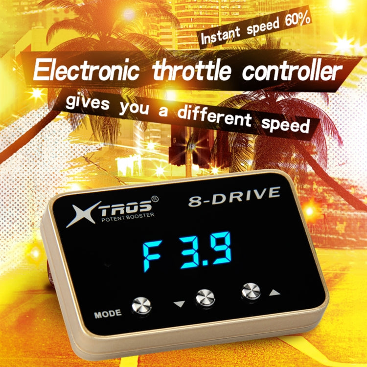 For Dodge Dart 2013- TROS 8-Drive Potent Booster Electronic Throttle Controller Speed Booster - In Car by TROS | Online Shopping UK | buy2fix