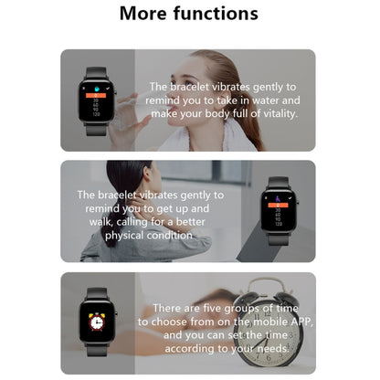 M9 1.4 inch TFT Screen IP67 Waterproof Smart Bracelet, Support Sleep Monitoring / Heart Rate Monitoring / Blood Pressure Monitoring(Black) - Smart Wear by buy2fix | Online Shopping UK | buy2fix