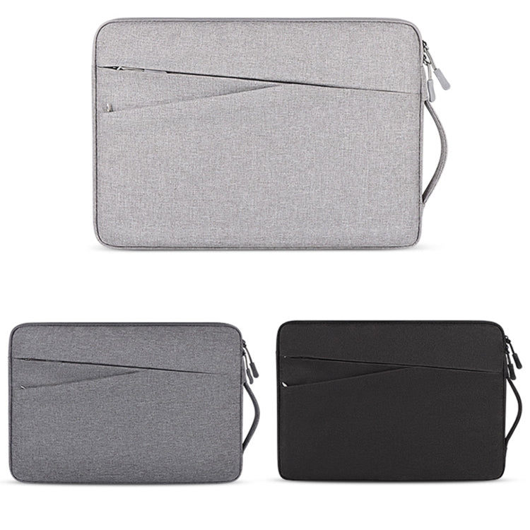 ND01DS Polyester Notebook Laptop Liner Bag with Small Bag, Size:13.3 inch(Black) - 13.3 inch by buy2fix | Online Shopping UK | buy2fix