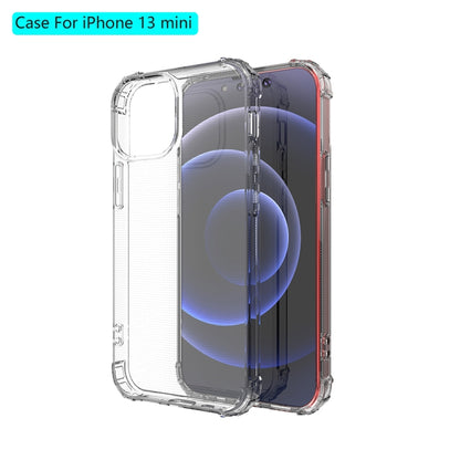 For iPhone 13 mini Shockproof Transparent TPU Protective Case (Transparent) - iPhone 13 mini Cases by buy2fix | Online Shopping UK | buy2fix