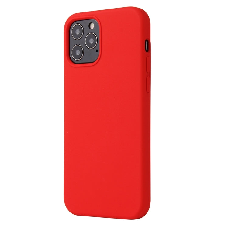 For iPhone 13 Solid Color Liquid Silicone Shockproof Protective Case(Red) - iPhone 13 Cases by buy2fix | Online Shopping UK | buy2fix