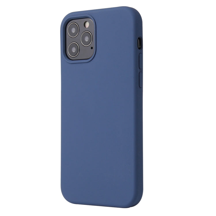 For iPhone 13 Pro Solid Color Liquid Silicone Shockproof Protective Case (Diamond Blue) - iPhone 13 Pro Cases by buy2fix | Online Shopping UK | buy2fix