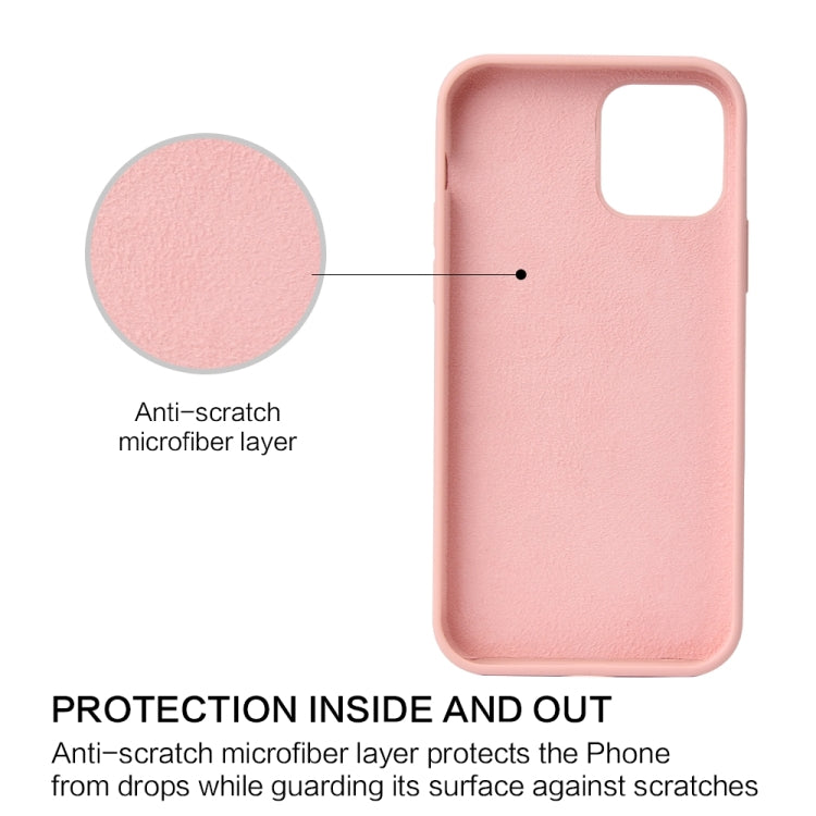 For iPhone 13 Pro Solid Color Liquid Silicone Shockproof Protective Case (Lilac Purple) - iPhone 13 Pro Cases by buy2fix | Online Shopping UK | buy2fix