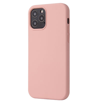 For iPhone 13 Pro Max Solid Color Liquid Silicone Shockproof Protective Case (Sakura Pink) - iPhone 13 Pro Max Cases by buy2fix | Online Shopping UK | buy2fix