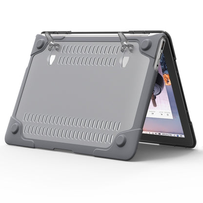 For MacBook Air 13.3 inch A1466 / A1369 TPU and PC Two-color Anti-fall Laptop Protective Case(Grey) - MacBook Air Cases by buy2fix | Online Shopping UK | buy2fix