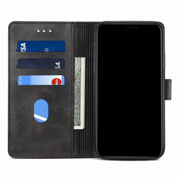 For Samsung Galaxy S21+ 5G GUSSIM Business Style Horizontal Flip Leather Case with Holder & Card Slots & Wallet(Black) - Galaxy S21+ 5G Cases by GUSSIM | Online Shopping UK | buy2fix