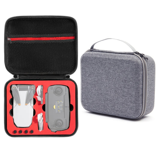 For DJI Mini SE Shockproof Carrying Hard Case Storage Bag, Size: 24 x 19 x 9cm(Grey + Red Liner) - DJI & GoPro Accessories by buy2fix | Online Shopping UK | buy2fix