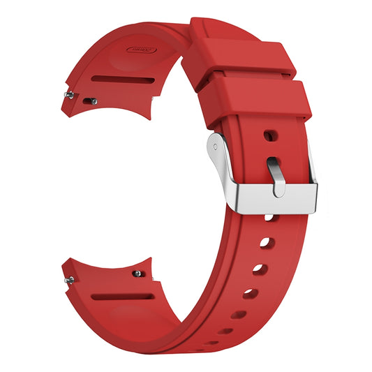 For Samsung Galaxy Watch4 40mm Silicone Watch Band(Red) - Smart Wear by buy2fix | Online Shopping UK | buy2fix