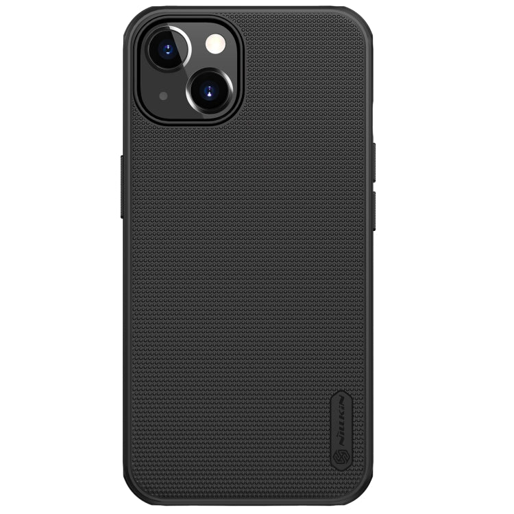 For iPhone 13 NILLKIN Super Frosted Shield Pro PC + TPU Protective Case(Black) - iPhone 13 Cases by NILLKIN | Online Shopping UK | buy2fix