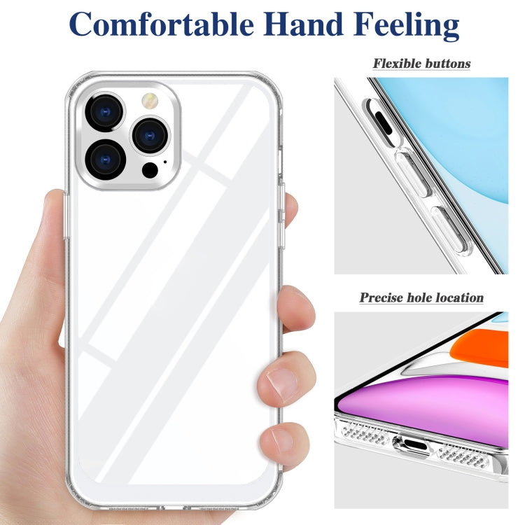 For iPhone 13 Pro Crystal Clear Shockproof PC + TPU Protective Case (Transparent) - iPhone 13 Pro Cases by buy2fix | Online Shopping UK | buy2fix