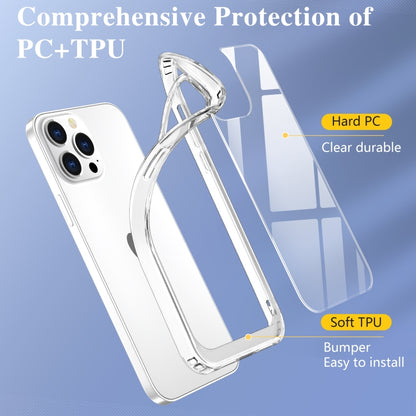 For iPhone 13 Pro Crystal Clear Shockproof PC + TPU Protective Case (Transparent) - iPhone 13 Pro Cases by buy2fix | Online Shopping UK | buy2fix