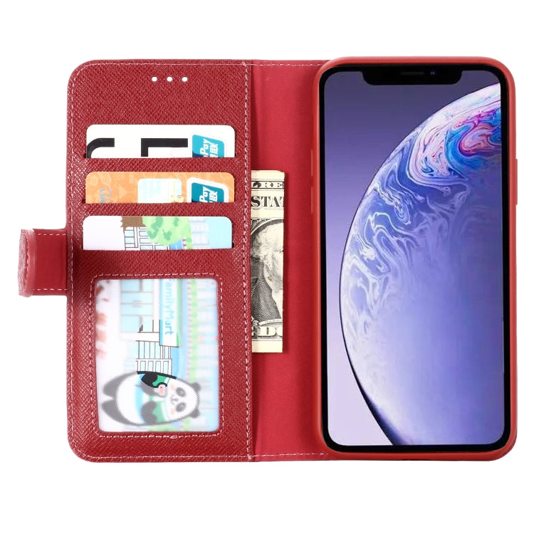 For iPhone 11 Pro Max GEBEI Top-grain Leather Horizontal Flip Protective Case with Holder & Card Slots & Wallet & Photo Frame(Red Wine) - iPhone 11 Pro Max Cases by GEBEI | Online Shopping UK | buy2fix