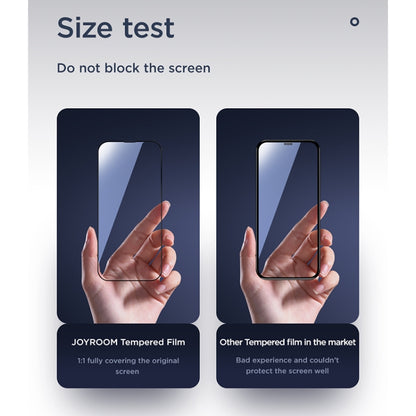 For iPhone 13 / 13 Pro JOYROOM JR-PF905 Knight Series 2.5D Silk Screen Full Screen HD Tempered Glass Film - iPhone 13 Tempered Glass by JOYROOM | Online Shopping UK | buy2fix