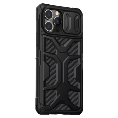 For iPhone 13 Pro NILLKIN Sliding Camera Cover Design Shockproof TPU + PC Protective Case (Black) - iPhone 13 Pro Cases by NILLKIN | Online Shopping UK | buy2fix