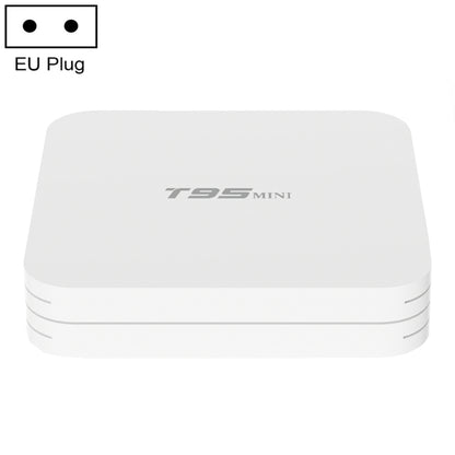 T95MINI 4K HD Network TV Set Top Box, Android 10.0, Allwinner H313 Quad Core 64-bit Cortex-A53, 1GB + 8GB, Support 2.4G WiFi, HDMI, AV, LAN, USB 2.0, EU Plug - Consumer Electronics by buy2fix | Online Shopping UK | buy2fix