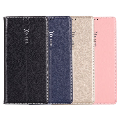 For Galaxy Note 10+ GEBEI PU+TPU Horizontal Flip Protective Case with Holder & Card Slots(Black) - Galaxy Phone Cases by GEBEI | Online Shopping UK | buy2fix