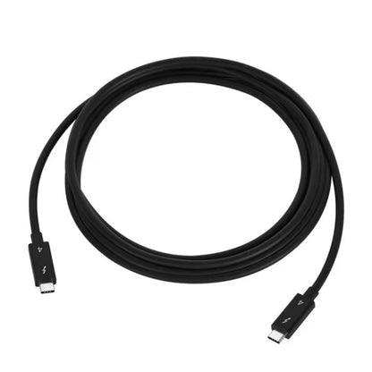 USB-C / Type-C Male to USB-C / Type-C Male Multi-function Transmission Cable for Thunderbolt 4, Cable Length:0.3m(Black) - Computer & Networking by buy2fix | Online Shopping UK | buy2fix