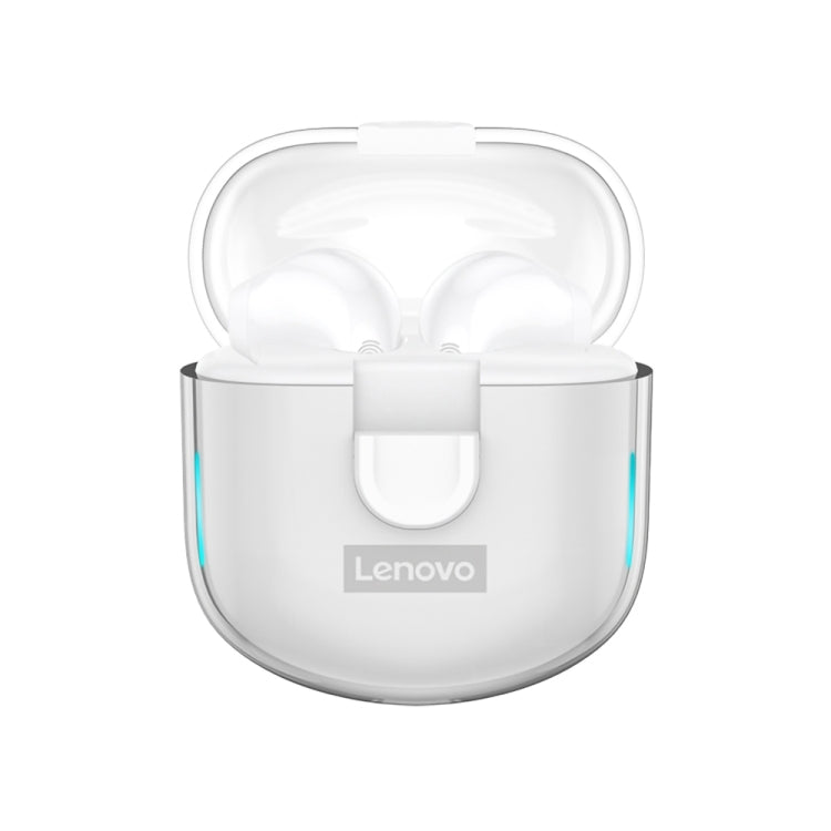 Lenovo LP12 Bluetooth 5.0 ENC Noise Reduction Wireless Bluetooth Earphone(White) - Bluetooth Earphone by Lenovo | Online Shopping UK | buy2fix