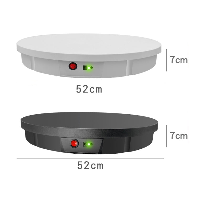 52cm Remote Control Electric Rotating Turntable Display Stand Video Shooting Props Turntable, Charging Power, Power Plug:US Plug(Black) - Camera Accessories by buy2fix | Online Shopping UK | buy2fix
