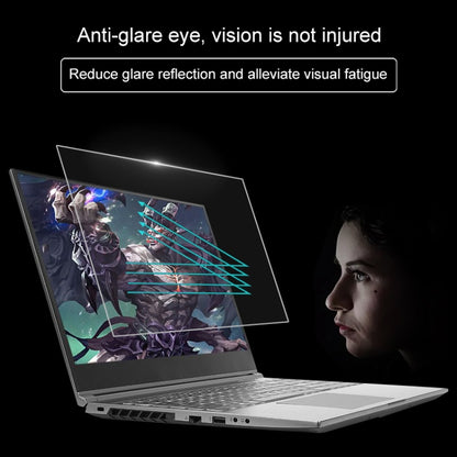 Laptop Screen HD Tempered Glass Protective Film For MECHREVO Umi Pro II 15.6 inch - Computer & Networking by buy2fix | Online Shopping UK | buy2fix