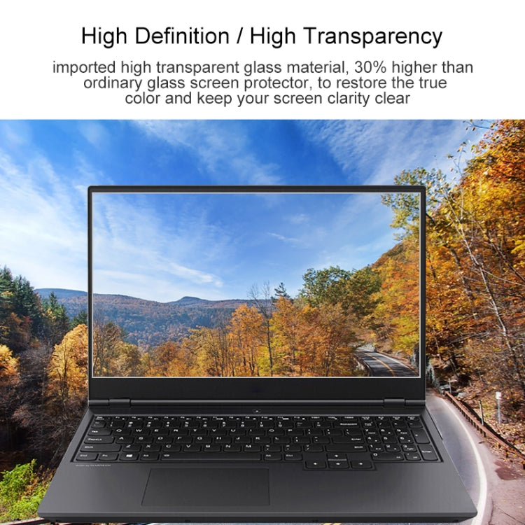 Laptop Screen HD Tempered Glass Protective Film For Lenovo Xiaoxin Air 15 2019 15.6 inch - Computer & Networking by buy2fix | Online Shopping UK | buy2fix