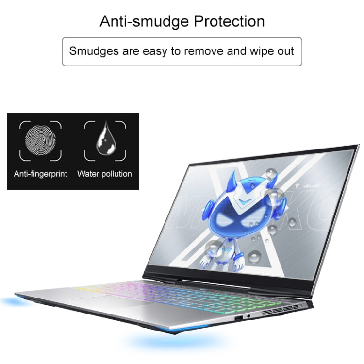 For MACHENIKE F117-X 15.6 inch Laptop Screen HD Tempered Glass Protective Film - Computer & Networking by buy2fix | Online Shopping UK | buy2fix