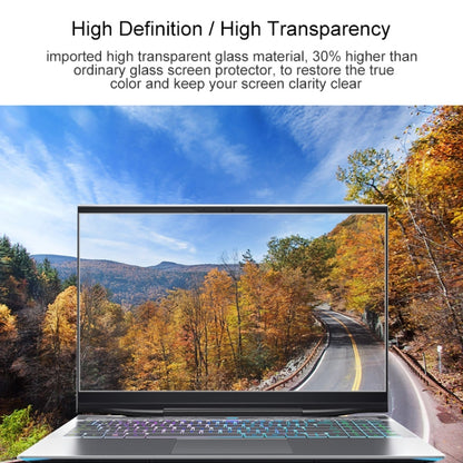 For MACHENIKE T58-T 15.6 inch Laptop Screen HD Tempered Glass Protective Film - Computer & Networking by buy2fix | Online Shopping UK | buy2fix