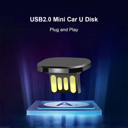 Car USB Interface Mini Metal U Disk, Capacity:64GB - USB Flash Drives by buy2fix | Online Shopping UK | buy2fix