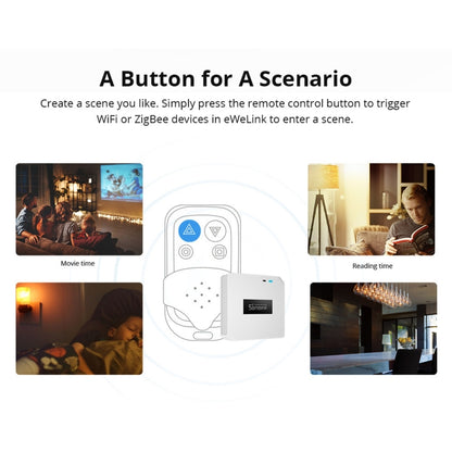 Sonoff RF Bridge R2 433MHz to Wifi Smart Home Security Remote Switch(White) - Smart Switch by Sonoff | Online Shopping UK | buy2fix