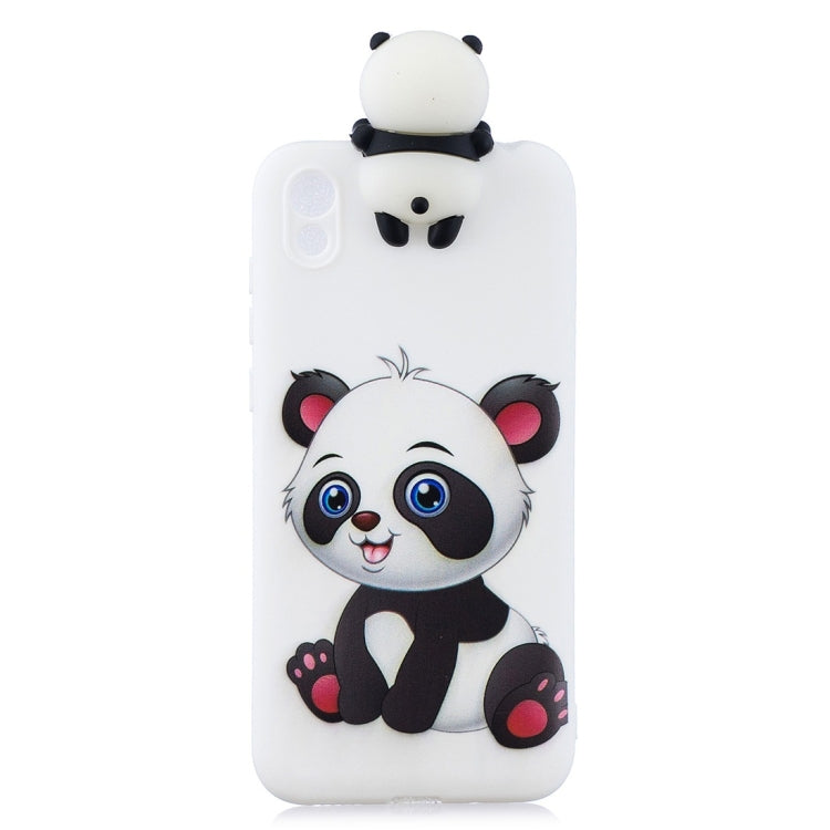 For Huawei Enjoy 8s Shockproof Cartoon TPU Protective Case(Panda) - Huawei Cases by buy2fix | Online Shopping UK | buy2fix