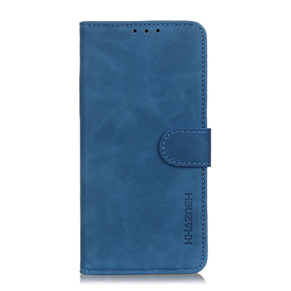 For vivo Y76 5G / Y76s 5G KHAZNEH Retro Texture Horizontal Flip Leather Phone Case(Blue) - vivo Cases by buy2fix | Online Shopping UK | buy2fix