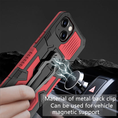 For iPhone 13 Pro Max Machine Armor Warrior PC + TPU Phone Case (Red) - iPhone 13 Pro Max Cases by buy2fix | Online Shopping UK | buy2fix