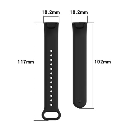 For Xiaomi Redmi Smart Band Pro Silicone Watch Band(Red) - Watch Bands by buy2fix | Online Shopping UK | buy2fix