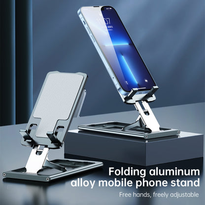 R-JUST HZ16 Slim Phone Desktop Holder(Dark Grey) - Desktop Holder by R-JUST | Online Shopping UK | buy2fix